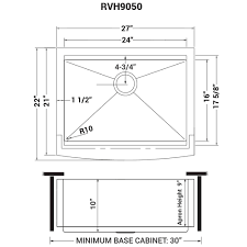 Exploring farm kitchen sinks if your dream kitchen would be just as fashionable hundreds of years ago as it is today, a the fireclay farmhouse sink also has a glossy appearance which is desired by many. 27 Inch Apron Front Workstation Farmhouse Kitchen Sink 16 Gauge Stainless Steel Single Bowl Ruvati Usa