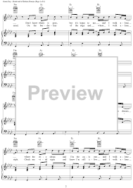 Green Day Boulevard Of Broken Dreams Piano Sheet Music Boulevard Of Broken Dreams Digital Sheet Music Dream Printable Sheet Music