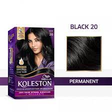 So when we say perm, we are referring to permanently straightening our hair (also known as a relaxing.) Wella Koleston Permanent Hair Color Cream With Water Protection Factor Black 20 Wella