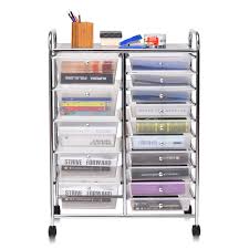Labeled art storage system with compartments. Costway 15 Drawer Rolling Storage Cart Tools Scrapbook Cosmetics Paper Organizer Aliexpress