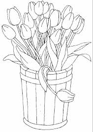 Tulips Coloring Page 25 Jpg 561 794 Pixels Flower Coloring Pages Coloring Pages Tulip Colors