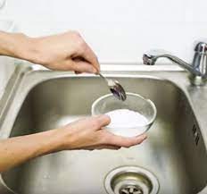 According to amarco plumbing, when you mix baking soda with salt in a ratio of 2:1 it creates an ideal cleaning agent for unclogging your drain.pour the mixture down the drain (use a larger ratio like 1 cup baking soda to 1/2 cup of salt for a stronger clean) and let the powder sit in the drain for a few hours. To Unclog Sink Mix Baking Soda And Salt Pour In Drain Then Add Vinegar Rinse With Water To Wash Gunk Away Kitchen Hacks Cheap Kitchen Unclog Drain