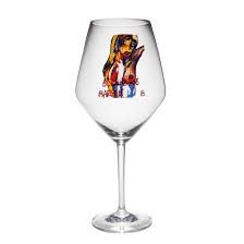 Swedish model who is best known as the winner of big brother sweden in 2004. Bleeding Barbie Wine Glass 75 Cl Carolina Gynning Royaldesign