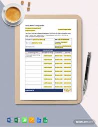 Instantly Download Construction Scope Of Work Change Order Template Sample Example In Microsoft Word Doc Mic In 2020 Google Sheets Templates Microsoft Powerpoint