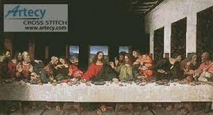 Maybe you would like to learn more about one of these? Jesus Christ The Last Supper Cross Stitch Pdf Pattern Cross Stitch Art Collectibles Keyforrest Lt
