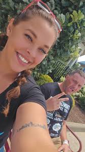 Enjoying the weather at Cedar Point