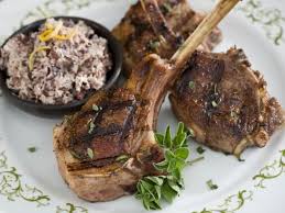 Grilled Lamb Chops With Tapenade Butter Recipe Lamb Chops Grilled Lamb Chops Food Network Recipes