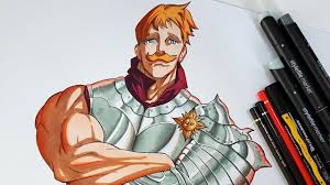 Their supposed defeat came at the hands of the holy knights, but rumors continued to persist that they were still alive. Drawing Escanor From The Seven Deadly Sins By Youssouf Errougua