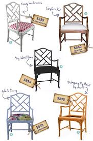 The Painted Hive Bamboo Chippendale Chair Makeover Chippendale Chairs Bamboo Dining Chairs Chair Makeover