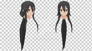 This online hairstyles generator can help you find the right new hair style. Yandere Simulator Black Hair Hairstyle Png Clipart Anime App Store Arm Black Black Hair Free Png
