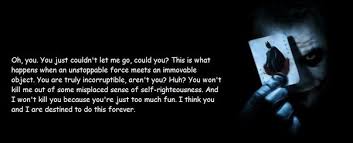 What Is The Joker S Best Dialogue In The Dark Knight Quora In the dark knight, batman must face an insane supervillain in gotham city known as the joker. best dialogue in the dark knight quora