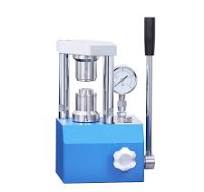 Manual button battery sealing machine