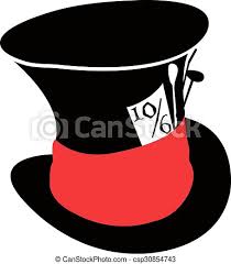 Check spelling or type a new query. Alice In Wonderland Mad Hatter Hat Canstock