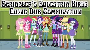 Scribbler's Equestria Girls Comic Dub Compilation [MLP Comic Dubs] - YouTube