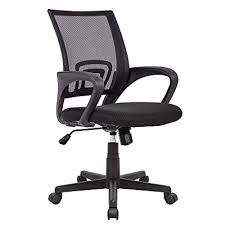 Most notably, the chairs will support the user's lumbar. Buy Ofika Office Chair Ergonomic Desk Chair Adjustable Task Chair For Lumbar Back Support Mesh Mid Back Computer Chair With Rolling Swivel And Armrest Modern Executive Home Office Desk Chairs Black Online