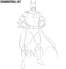 Batman is a fictional superhero appearing in american comic books published by dc comics. How To Draw Batman
