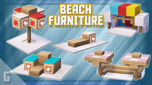 Maybe you would like to learn more about one of these? Minecraft Beach Furniture Ideas Youtube
