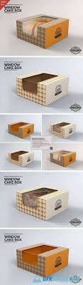 It's just one mockup of mockup world. Cake Window Box Packaging Mockup 2306692 Free Download Graphics Fonts Vectors Print Templates Gfxmountain Com
