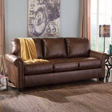 For Your Consideration One Brown Leather Sofa The Closest Comparable I Could Find Was The Jennifer Convertibles Langford So Jennifer Furniture Sofa Furniture