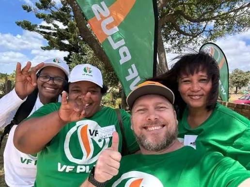 What is the Freedom Front Plus party credo?