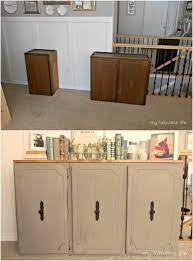 10 Fabulous Repurposing Ideas For Old Kitchen Cabinets Repurposed Kitchen Kitchen Cabinets For Sale Old Kitchen Cabinets