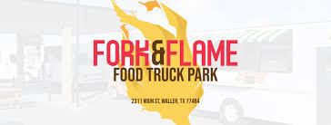 Fork & Flame Food Truck Park — Food court food truck in Waller, Texas