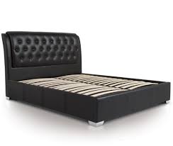 Bespoke double or king size white black shabby cream french rococo bed chic wood. Numaonline Ottoman Extra Storage Bed King Size Black Modern Style