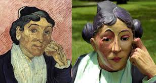 Van Gogh, L'Arlésienne, Madame Ginoux & J. Seward Johnson