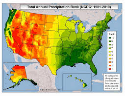 Us Average Annual Rainfall Map Rainfall Inspirational Map