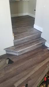 Hardwood flooring has been around long enough that it used to hold the distinction as the standard in flooring material. Anyone Ever Tried This I Wrapped These Noses In Lvp Turned Out Pretty Decent I Think Flooring