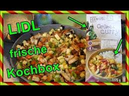 Lidl Frische Kochbox Grunes Curry Mit Dem Nicer Dicer Chef Von Sofie H Grunes Curry Kochbox Rezepte
