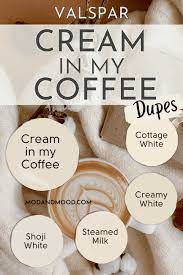 Valspar Cream In My Coffee Color Review