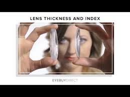 High Index Lenses Our Lens Thickness Chart Eyebuydirect