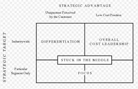 Business School Professor Michael Porter Believes Differentiation And Lower Cost Combined With The Scope Leadership Marketing Techniques Writing Blog Posts
