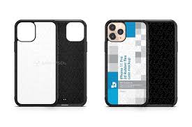 Iphone 11 Pro 2019 2d Tpu Glass Back Case Design Mockup Iphone Mockup Design Iphone 11