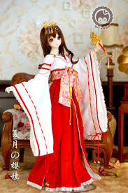 m v studio outfit アレンジ巫女服 夏の桜 60cm 鈴なし 総合ドール専門通販サイト dolkstation ドルクステーション 着物 着こなし 女の子の衣装 セットコーデ