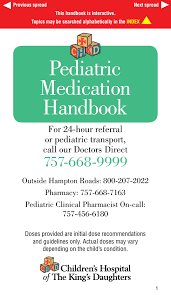 Pediatric Medication Handbook