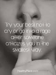 Maybe you would like to learn more about one of these? Borderline Personality Disorder Quotes Healthyplace