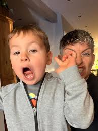 Photo is (listening ears being turned on) Yesterday Hudson had his first  ever public meltdown and I felt every emotion possible 🥹 We skipped the  park