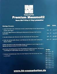 December 2020 wasserbett matratze 90x200 extra sicher gunstig ab werk. Hk Wasserbetten Mesamoll2 Wasserbett Matratze 90 200 Matratzen Test 2021