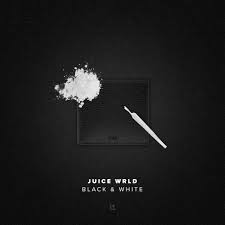 Juice wrld black and white photo. Juice Wrld Black White Alternative Cover Jeroen Breevoort Design Freshalbumart