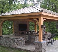 38 Cool Outdoor Kitchen Design Ideas 38 Backyard Backyard Patio Outdoor Kitchen
