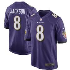 Men S Baltimore Ravens Lamar Jackson Nike Purple Game Player Jersey Baltimore Ravens Game Lamar Jackson Purple Games