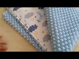 Baloncuklu Bebek Battaniyesi Yapimi Bobble Stitch Popcorn Baby Blanket Youtube Baby Knitting Patterns Bobble Tig Erkek Bebek Battaniyeleri