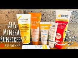 Tinted sunscreens will be your new best friend. 2021 Australian Mineral Sunscreen Review Found The Best Zinc Sunscreen Chapter 5 æ¾³æ´²ç‰©ç†å¼€æž¶é˜²æ™'rena Emma Youtube