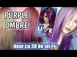 Reduceri frumusete & sanatate reduceri ingrijirea parului reduceri vopsea de par. Schwarzkopf Live Vopsea De Par Permanenta Amethyst Chrome Ombre De La Gri La Mov Cu Doar 30 De Lei Youtube