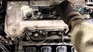 Where is it under the hood. How To Replace Ignition Coil Toyota Corolla Vvt I Engine Years 2000 To 2015 Youtube