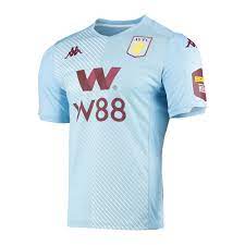 Die beliebtesten aston villa trikot produkte | aston villa trikot angebote mit rabatt zum. Fussball Kappa Kombat Away Aston Villa Trikot Manner Light Azure White Private Sport Shop