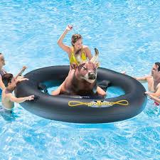Inflat A Bull Pool Toy Fun Inflatable Pool Toy Swimming Pool Floats Pool Toys Pool Floats