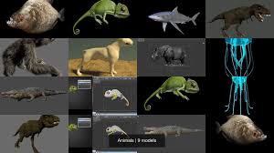 Animated Animals 3d Model Cgtrader Animated Animals Animals 3d Model